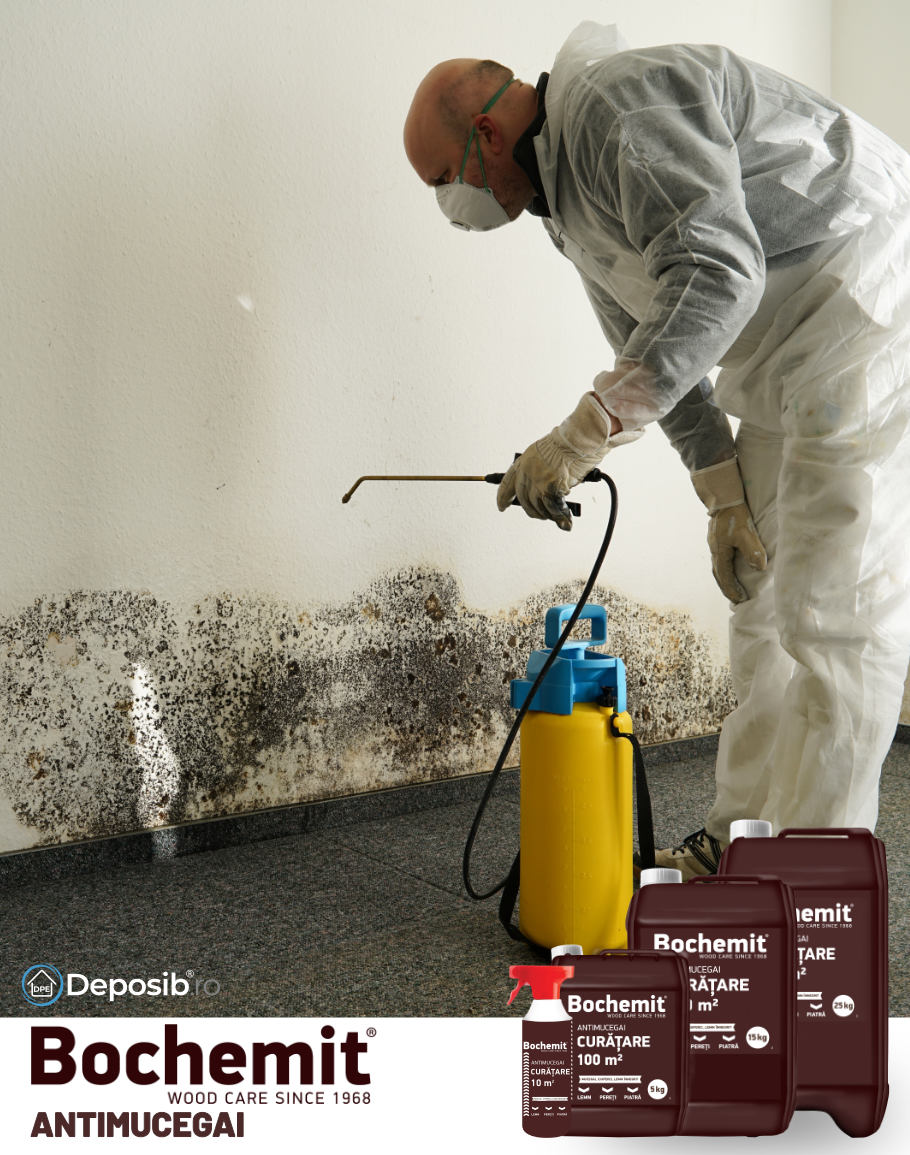 Solutie antimucegai si curatare Bochemit Antimucegai